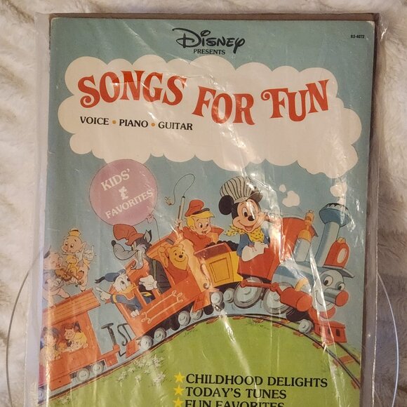 Disney Presents: Songs for Fun (1979) The Big 3 Music Corp - Picture 13 of 14